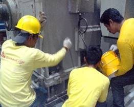 Air Liquide Machine Bed Grouting Works Project